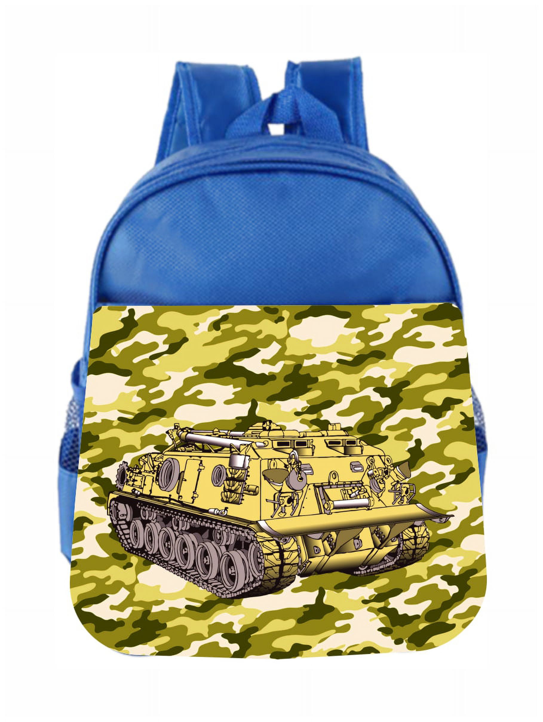 Preschool Backpack Camo Tank Kids Backpack Toddler - image 1 of 4