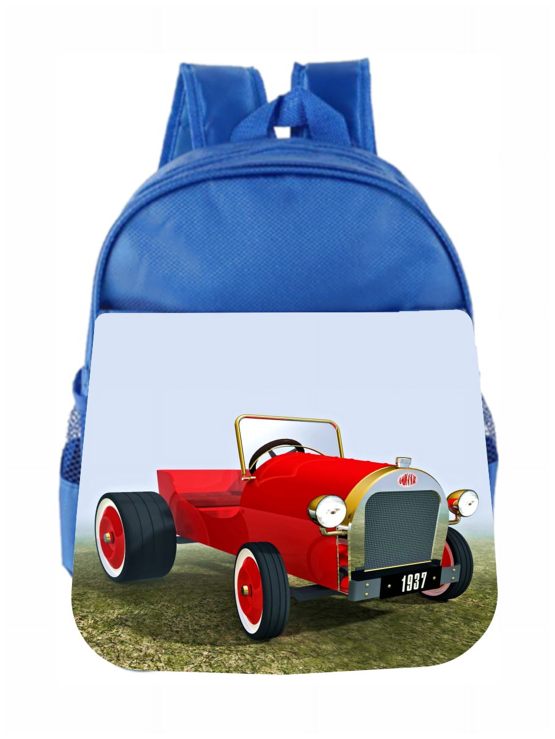 Preschool Backpack Cars Antique Red Car Kids Backpack Toddler - image 1 of 4