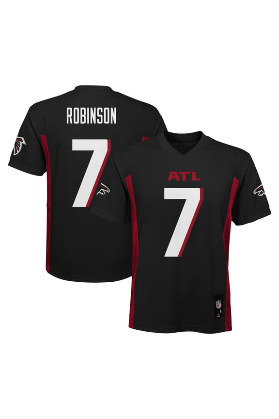 Preschool Bijan Robinson Black Atlanta Falcons Replica Player Jersey