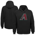 thumbnail image 1 of Preschool Black Arizona Diamondbacks Primary Logo Pullover Hoodie, 1 of 3
