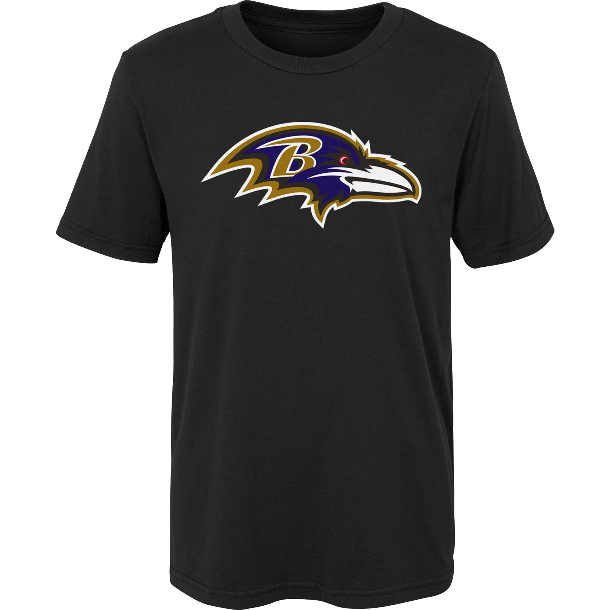 Preschool Black Baltimore Ravens Primary Logo TShirt