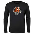 thumbnail image 1 of Preschool Black Cincinnati Bengals Primary Logo Long Sleeve T-Shirt, 1 of 1