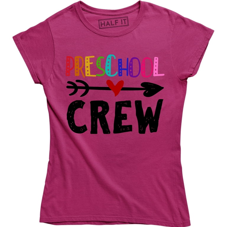 Preschool Crew T-Shirt Back To School Teacher Gifts Preschool Crew T-Shirt Back To School Teacher Gifts