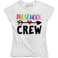 thumbnail image 1 of Preschool Crew Teacher Back To School Graduation Gift Women's T-Shirt, 1 of 4