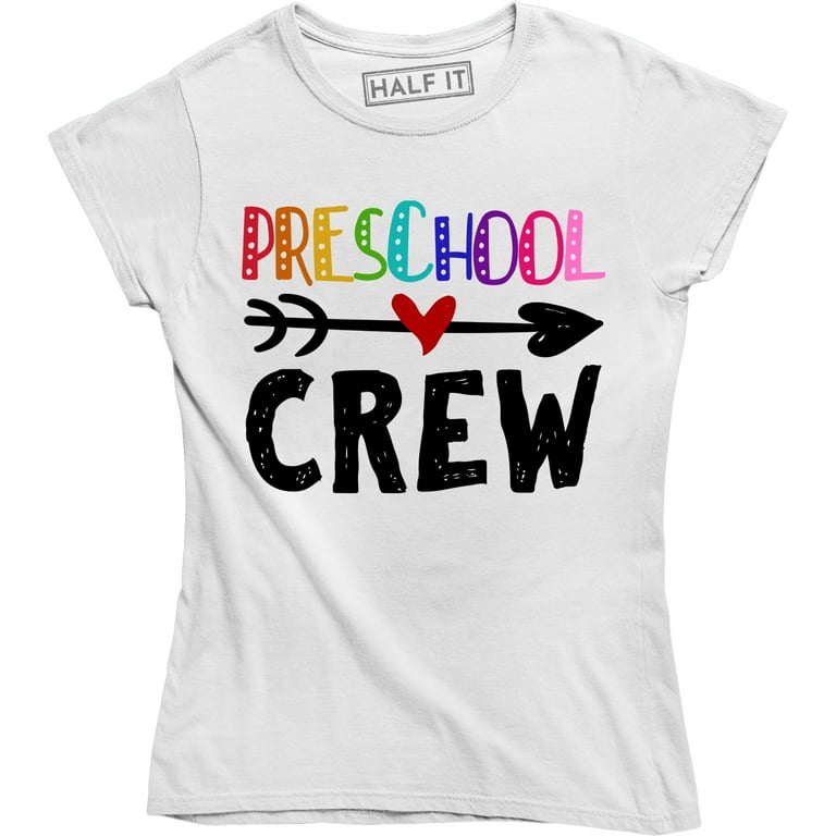 Preschool Crew T-Shirt Back To School Teacher Gifts Preschool Crew T-Shirt Back To School Teacher Gifts