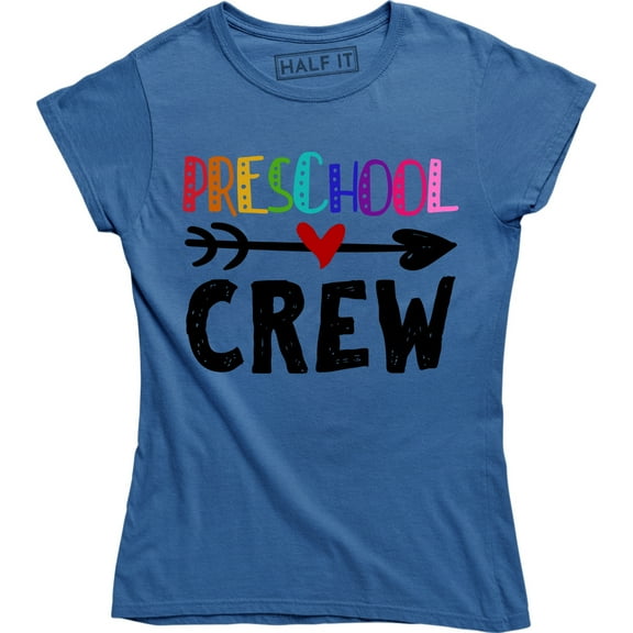 Preschool Crew Teacher Back To School Graduation Gift Women's T-Shirt