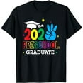 thumbnail image 1 of Preschool Graduation 2023 Graduation Gift Boys Girls Teacher T-Shirt, 1 of 5