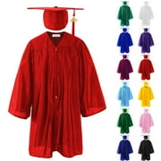 Preschool Graduation Cap and Gown Set Kindergarten Grad Gowns Children Graduation Cap with 2025 Grad Tassel Graduation Cap And Gown For Kids