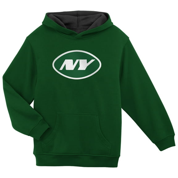 Preschool Outerstuff Green New York Jets Prime Pullover Hoodie