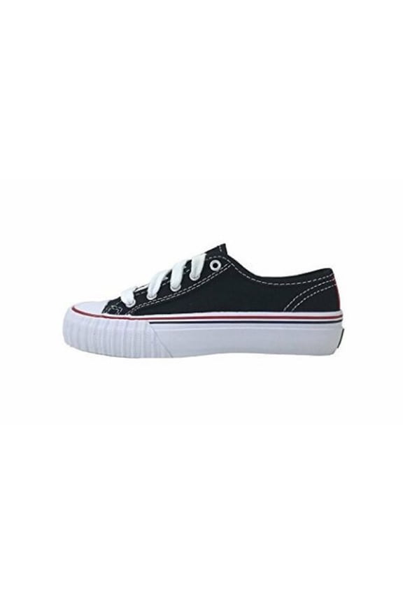 Preschool Kids PF-Flyers Center Lo Reiss Black Shoes KC1002BK (1.5 US)