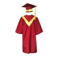 thumbnail image 1 of Preschool Kindergarten Graduation Cap and Gown Set with Tassel Charm Sets Children's Red Graduation Cap and Gown Set Performance Outfits 5-12 Years, 1 of 5