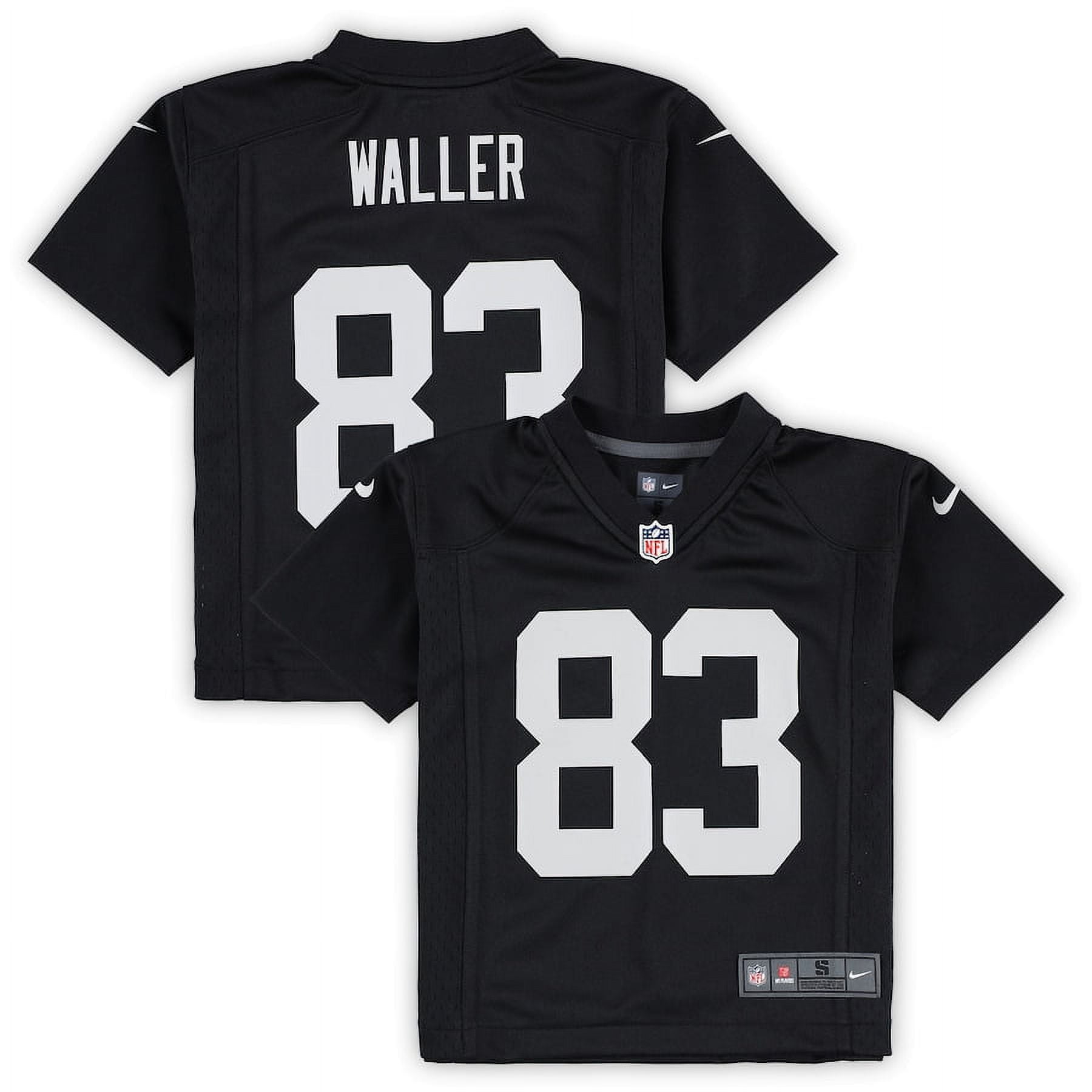 Preschool Las_Vegas_Raiders Darren Waller Black Game Tshirt