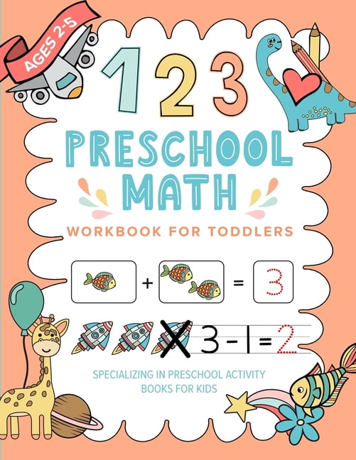Educational Resources for Quality Learni Preschool Math Workbook For Toddlers, (Paperback)