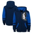 thumbnail image 1 of Preschool Navy Dallas Mavericks Straight To The League Full-Zip Hoodie, 1 of 3
