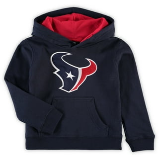 Red Houston TEXANS ~ NFL Football Heavy Duty Hoodie Pullover ~ SizeLarge L