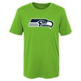 thumbnail image 1 of Preschool Neon Green Seattle Seahawks Primary Logo T-Shirt, 1 of 1