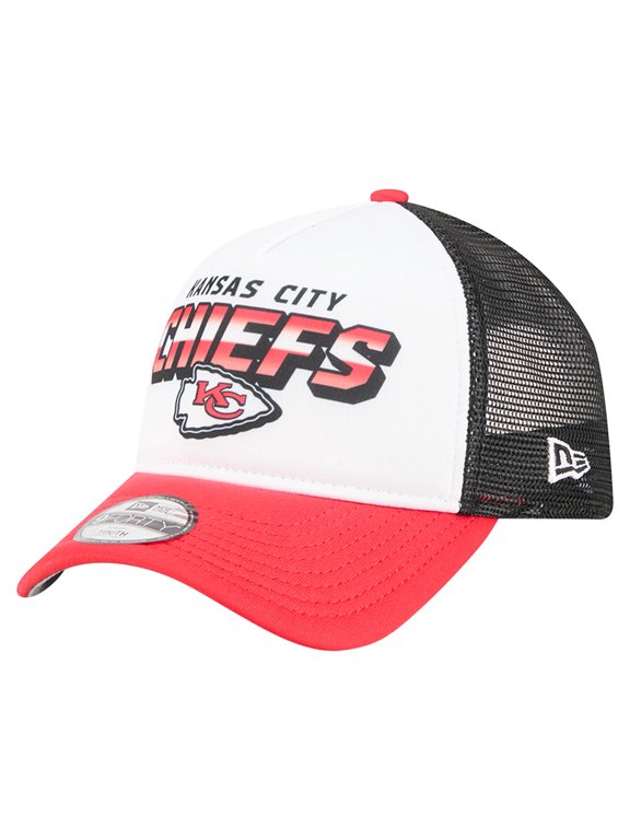 Preschool New Era White Kansas City Chiefs 9FORTY A-Frame Adjustable Hat
