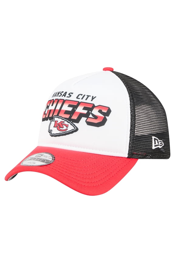 Preschool New Era White Kansas City Chiefs 9FORTY A-Frame Adjustable Hat