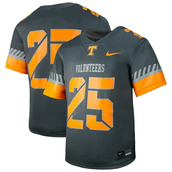 Preschool Nike #25 Anthracite Tennessee Volunteers Untouchable Replica Game Jersey