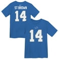 thumbnail image 1 of Preschool Nike Amon-Ra St. Brown Blue Detroit Lions Player Name & Number T-Shirt, 1 of 3