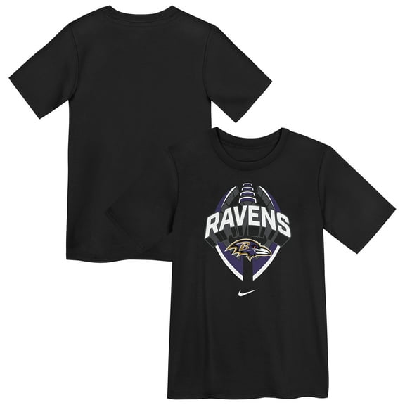Preschool Nike Black Baltimore Ravens Icon Legend Dri-FIT T-Shirt