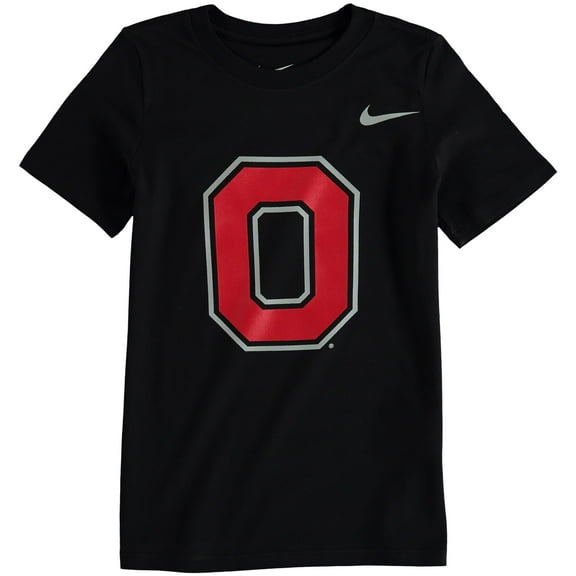 Preschool Nike Black Ohio State Buckeyes Logo T-Shirt