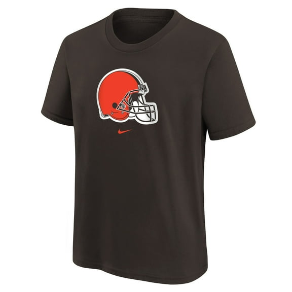 Preschool Nike Brown Cleveland Browns Team Wordmark T-Shirt