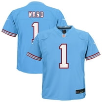 Preschool Nike Cameron Ward Light Blue Tennessee Titans Alternate 2 Player Game Jersey