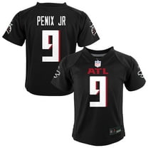 Preschool Nike Michael Penix Jr. Black Atlanta Falcons Team Game Jersey