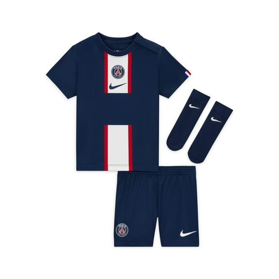 Preschool Nike Navy Paris Saint-Germain 2022/23 Replica Home Performance Kit