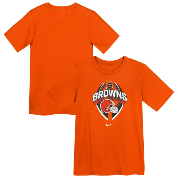 Preschool Nike Orange Cleveland Browns Icon Legend Dri-FIT T-Shirt
