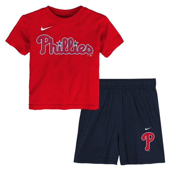 Preschool-Nike Philadelphia Phillies 2-Piece T-Shirt & Shorts Set