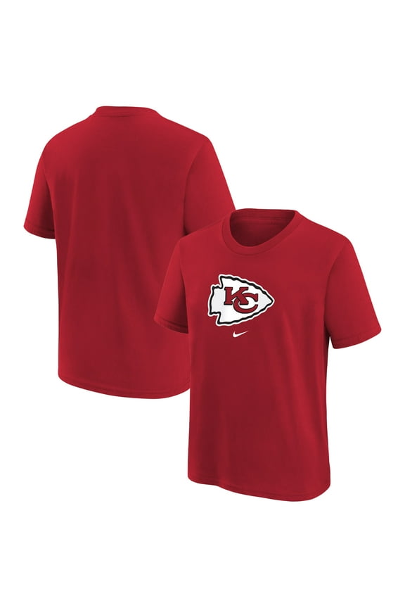 Preschool Nike Red Kansas City Chiefs Team Wordmark T-Shirt