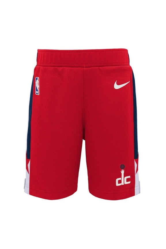 Preschool Nike Red Washington Wizards Icon Replica Shorts