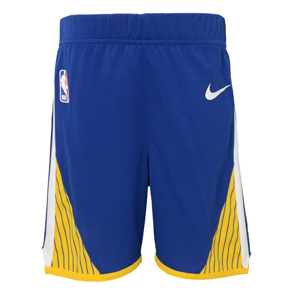 Preschool Nike Royal Golden State Warriors Icon Replica Shorts