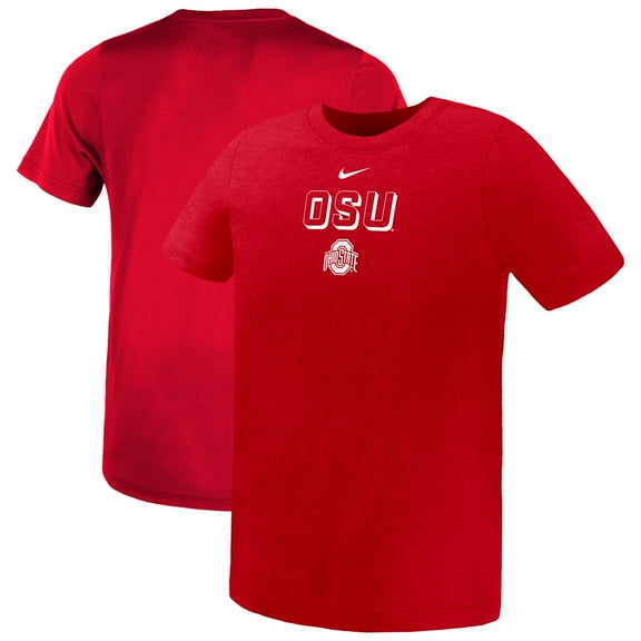 Preschool Nike Scarlet Ohio State Buckeyes Legend Performance T-Shirt