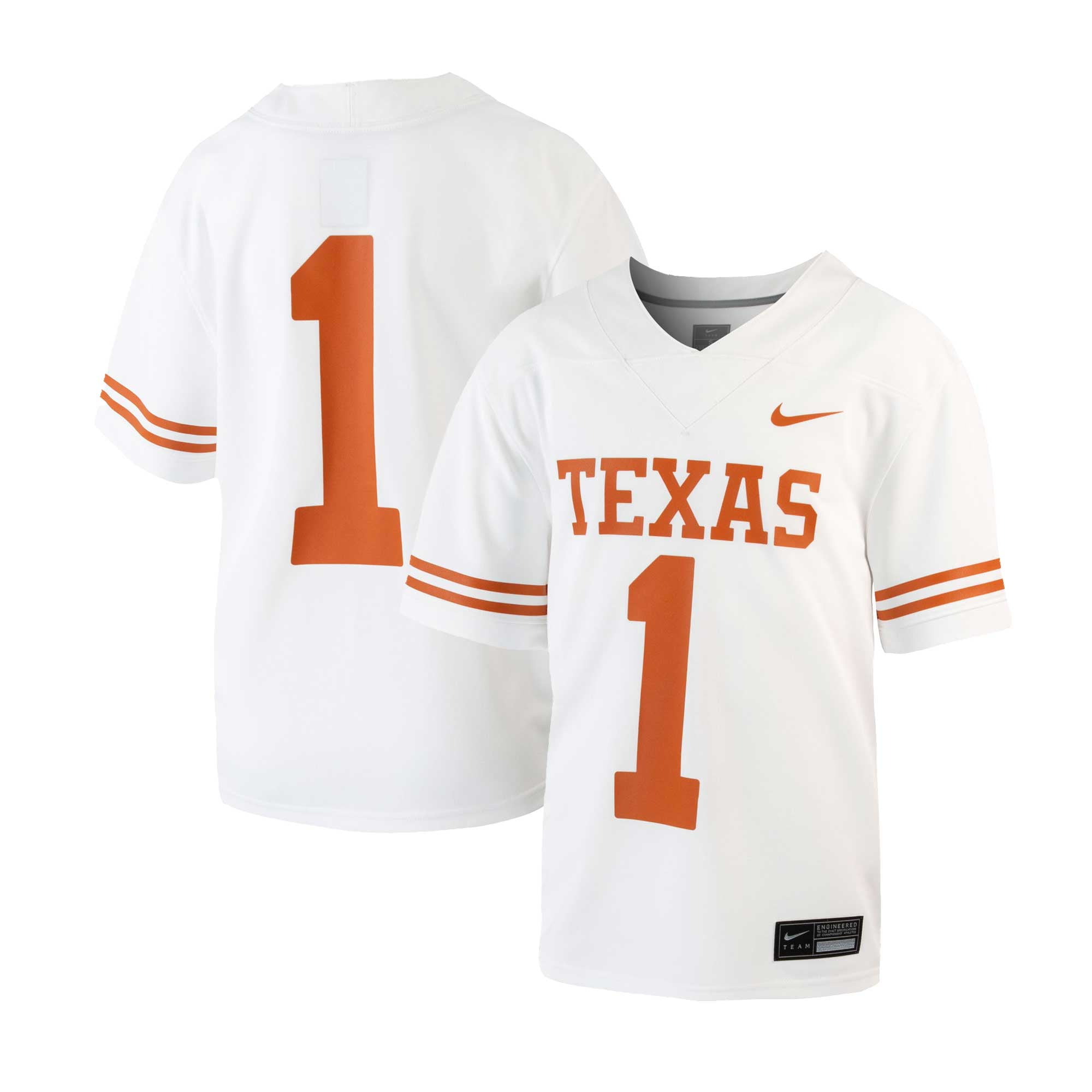 Preschool Nike White Texas Longhorns Untouchable Replica Football Jersey - Walmart.com