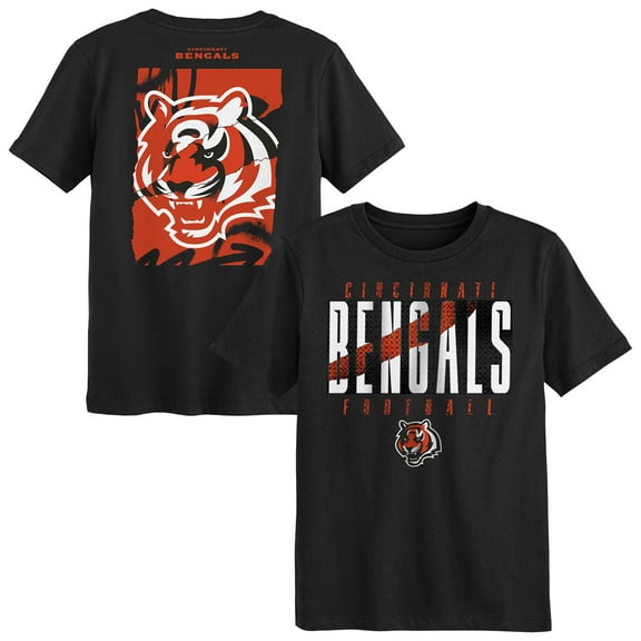 Preschool Outerstuff Black Cincinnati Bengals Posterize T-Shirt