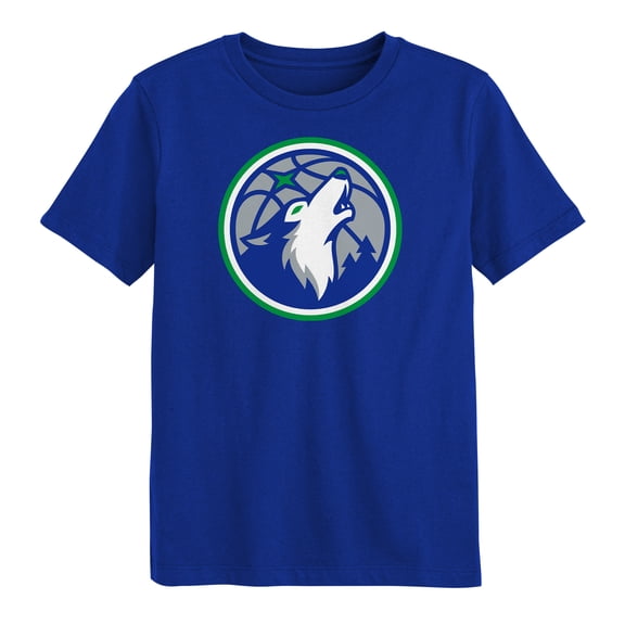 Preschool Outerstuff  Blue Minnesota Timberwolves Primary Logo T-Shirt
