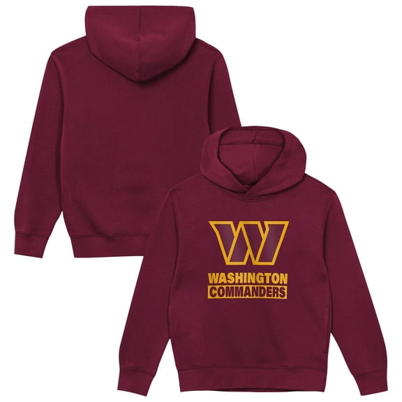 Preschool Outerstuff Burgundy Washington Commanders Back to Basics Hoodie