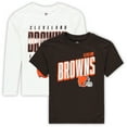 thumbnail image 1 of Preschool Outerstuff Cleveland Browns The Mix Combo T-Shirt Set, 1 of 3