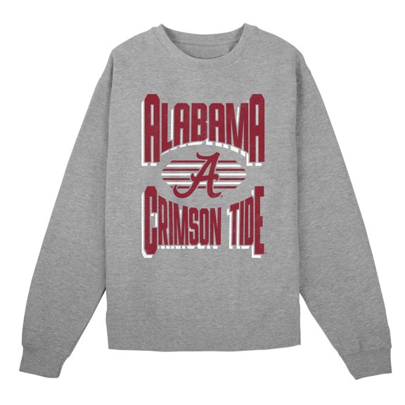 Preschool Outerstuff Gray Alabama Crimson Tide Jet Stream Sweatshirt