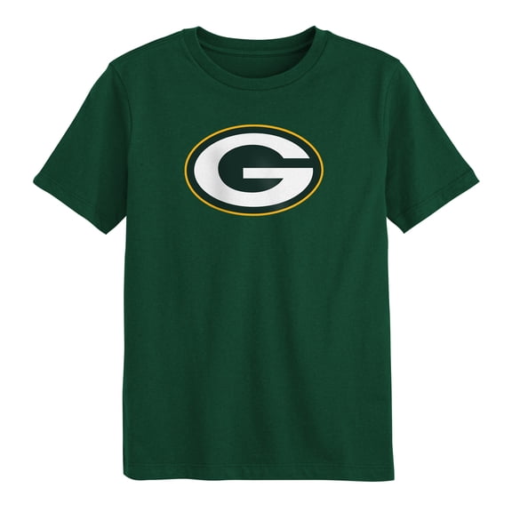 Preschool Outerstuff Green Green Bay Packers Primary Logo T-Shirt
