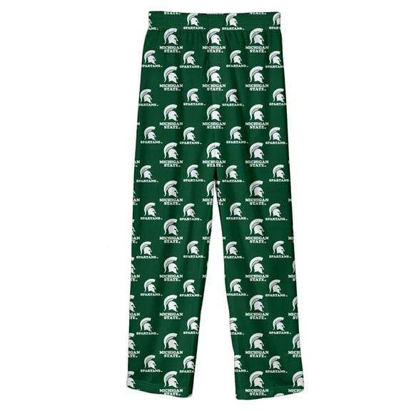 Preschool Outerstuff Green Michigan State Spartans All-Over Team Logo Pants