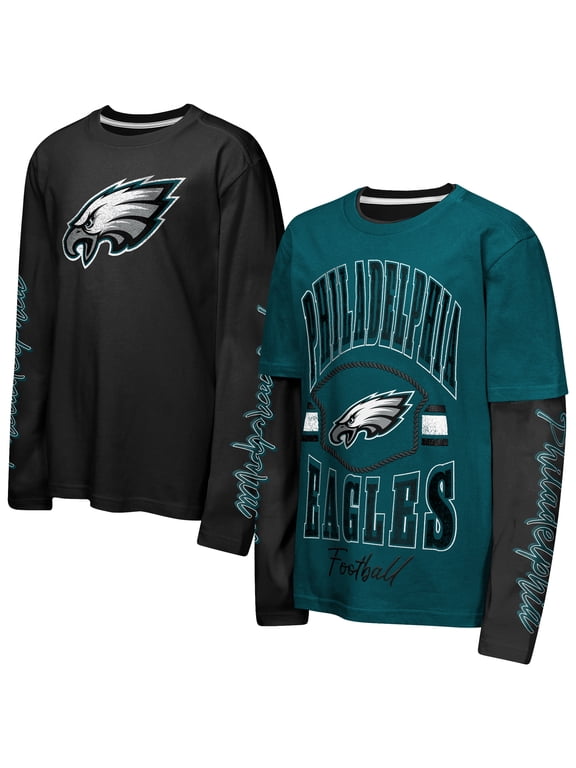 Preschool Outerstuff Midnight Green/Black Philadelphia Eagles Motion Combo Set