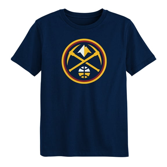 Preschool Outerstuff Navy Denver Nuggets Primary Logo T-Shirt