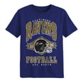 thumbnail image 1 of Preschool Outerstuff  Purple Baltimore Ravens Kick Off T-Shirt, 1 of 1