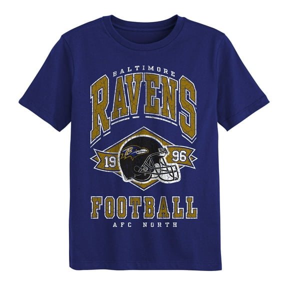 Preschool Outerstuff  Purple Baltimore Ravens Kick Off T-Shirt