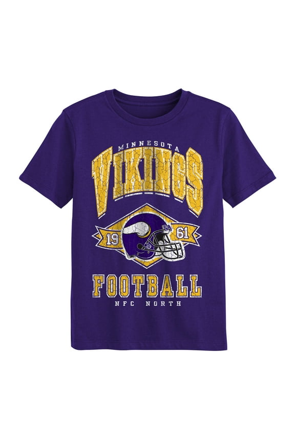 Preschool Outerstuff  Purple Minnesota Vikings Kick Off T-Shirt