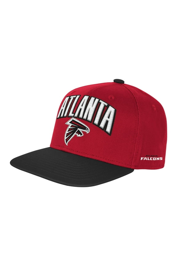 Preschool Outerstuff Red Atlanta Falcons Essentials Snapback Hat